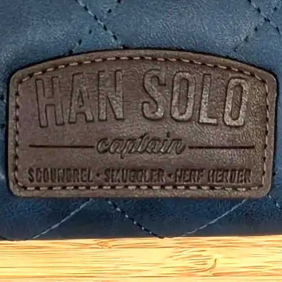 Rare Star Wars Han Solo Hoth Wallet Zip Around Quality Faux Leather Rebels NEW - Picture 4 of 6